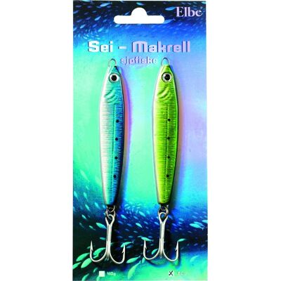 Elbe Sei/Makrell 2pcs 60g Elbe Sei/Makrell 2pcs 60g
