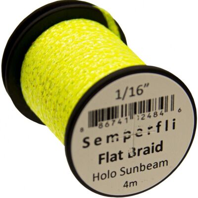Semperfli Flat Braid 1,5mm Fl. Pink Semperfli Flat Braid 1,5mm Fl. Pink