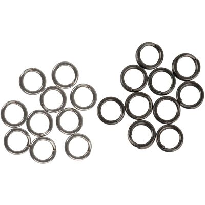 Savage Gear Gear Stainless Splitring Mix Forged SS 20pcs Mix Forged Ss 19kg 7mm Savage Gear Gear Stainless Splitring Mix Forged SS 20pcs Mix Forged Ss 19kg 7mm