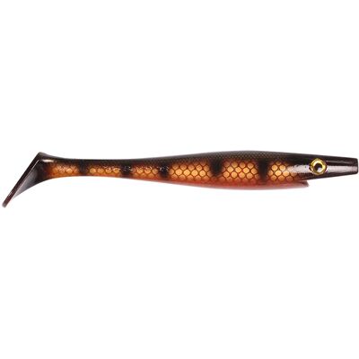 Pro Strike Pro Pig Shad Black Okiboji Perch 23cm Pro Strike Pro Pig Shad Black Okiboji Perch 23cm