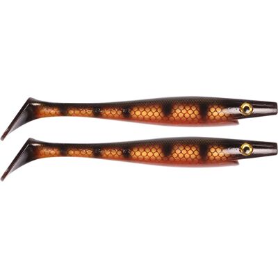 Strike Pro Pig Shad JR Motor Oil Pepper 20cm Strike Pro Pig Shad JR Motor Oil Pepper 20cm