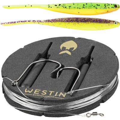 Westin Dropshot Rig Kit Shadteez Pintail CLEAR WATER MIX 10G Westin Dropshot Rig Kit Shadteez Pintail CLEAR WATER MIX 10G
