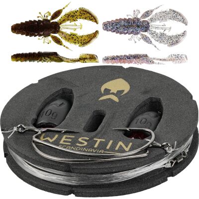 Westin Carolina Perch Rig Kit CLEAR WATER MIX 10G Westin Carolina Perch Rig Kit CLEAR WATER MIX 10G