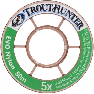 Trout Hunter TH Nylon EVO Tippet 0X (40 meter) 0.285 mm Trout Hunter TH Nylon EVO Tippet 0X (40 meter) 0.285 mm