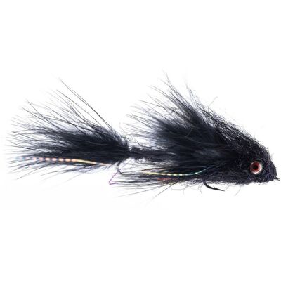 Guideline Umpqua Dragon Mini Bond Black Whitey Guideline Umpqua Dragon Mini Bond Black Whitey