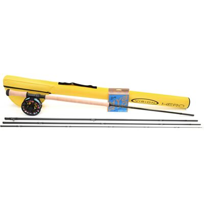Vision Hero Salmon Outfit 13'7" #8 Tohånds Fluesett One size Vision Hero Salmon Outfit 13'7" #8 Tohånds Fluesett One size