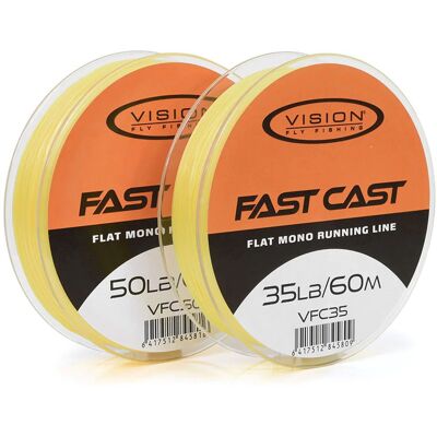 Vision Fast Cast Running Line 60m 35lbs Vision Fast Cast Running Line 60m 35lbs
