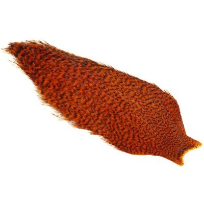 Whiting American Rooster Cape White dyed Olive Whiting American Rooster Cape White dyed Olive