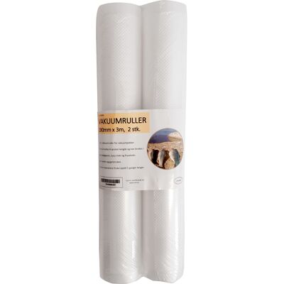 Osean Vakuumpose Rull 280mm x 3m 2 stk 280mm x 3m Osean Vakuumpose Rull 280mm x 3m 2 stk 280mm x 3m
