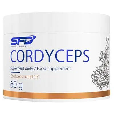 SFD NUTRITION - Cordyceps 60g - 10:1 ekstrakt - Pulver SFD NUTRITION - Cordyceps 60g - 10:1 ekstrakt - Pulver