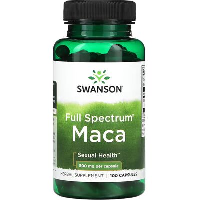 Swanson Maca Lepidium Tuber 500 MG - Kosttilskudd Swanson Maca Lepidium Tuber 500 MG - Kosttilskudd