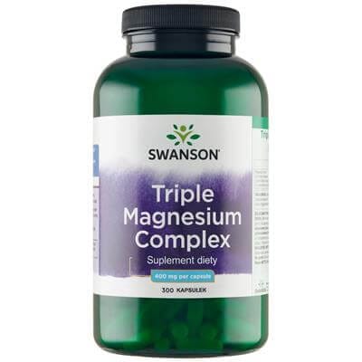 Swanson - Trefoldig Magnesiumkompleks - Støtter muskler og bein - 400mg Swanson - Trefoldig Magnesiumkompleks - Støtter muskler og bein - 400mg