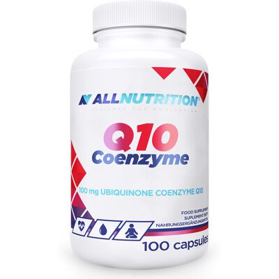 Allnutrition Q10 Koenzym - 100 kapsler - Hjerte- & energistøtte Allnutrition Q10 Koenzym - 100 kapsler - Hjerte- & energistøtte