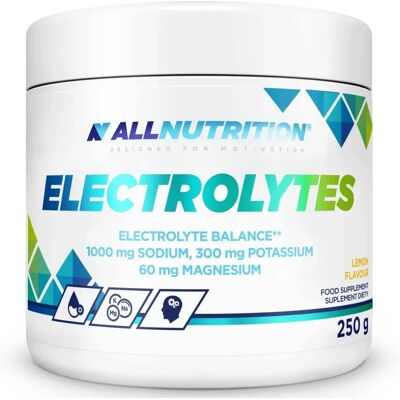 ALLNUTRITION Elektrolytter Pulver Med Sitronsmak – 250 G ALLNUTRITION Elektrolytter Pulver Med Sitronsmak – 250 G