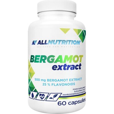 ALLNUTRITION Bergamot Ekstrakt 500 Mg Sitrus Flavonoider – 60 Kapsler ALLNUTRITION Bergamot Ekstrakt 500 Mg Sitrus Flavonoider – 60 Kapsler