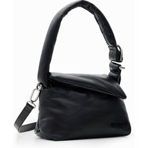 Desigual Midsize leather bag - BLACK - U