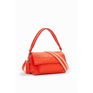 Desigual M logo crossbody bag - ORANGE - U