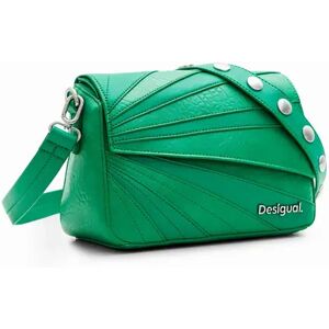 Desigual S patchwork textures bag - GREEN - U