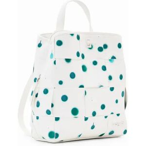 Desigual S woven droplets backpack - WHITE - U