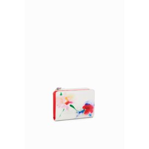 Desigual S watercolour floral wallet - WHITE - U
