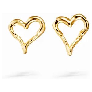 Desigual Zalio gold-plated heart earrings - MATERIAL FINISHES - U