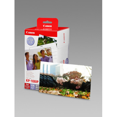 Canon Selphy Cp-100/200/300 Kit – 108 Ark, Blækpatroner (Can24215, 1 Eske) Canon Selphy Cp-100/200/300 Kit – 108 Ark, Blækpatroner (Can24215, 1 Eske)