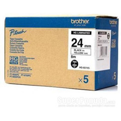 Brother P-Touch Tape – Robust, Værktøy For Alle Miljøer (Brohge651v5, 1 Eske) Brother P-Touch Tape – Robust, Værktøy For Alle Miljøer (Brohge651v5, 1 Eske)