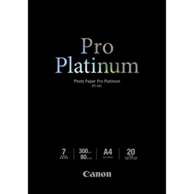 Canon A4 Fotopapir Pro Platinum – Høy Kvalitet, 300g (Can24250, 1 Eske) Canon A4 Fotopapir Pro Platinum – Høy Kvalitet, 300g (Can24250, 1 Eske)