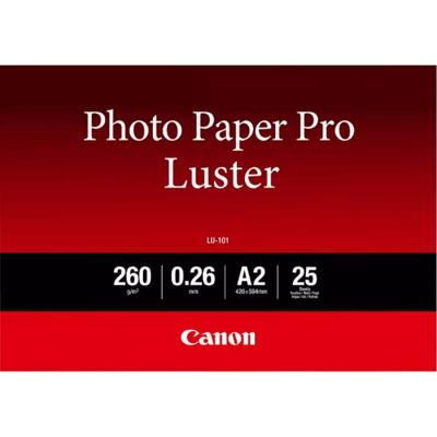 Canon Photo Paper Pro Luster – Høy Kvalitet, Glans (Can6211b026, 1 Eske) Canon Photo Paper Pro Luster – Høy Kvalitet, Glans (Can6211b026, 1 Eske)