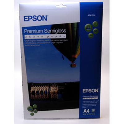 Epson A4 Premium Semigloss Photo Paper – 251g/m2 (Epss041332, 1 Eske) Epson A4 Premium Semigloss Photo Paper – 251g/m2 (Epss041332, 1 Eske)