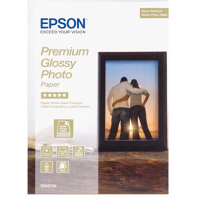 Epson Fotopapir Premium Glossy – Høyglanset Kvalitet (Epss042154, 1 Eske) Epson Fotopapir Premium Glossy – Høyglanset Kvalitet (Epss042154, 1 Eske)