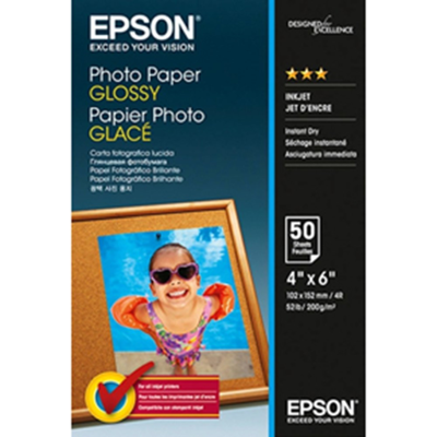 Epson Fotopapir Glossy – Utmerket Bildekvalitet (Epss042547, 1 Eske) Epson Fotopapir Glossy – Utmerket Bildekvalitet (Epss042547, 1 Eske)