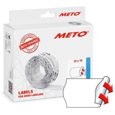Avery Meto 30007365 Permanentklebende Prisetiketter 10000 Stk Hvit Hvit Avery Meto 30007365 Permanentklebende Prisetiketter 10000 Stk Hvit Hvit