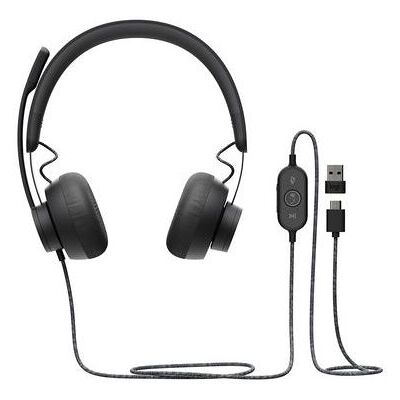 Logitech Zone Vibe Headset, Microsoft Teams, Nettbrett, 1 Stykk, Sen-W125821773 Grafitt Logitech Zone Vibe Headset, Microsoft Teams, Nettbrett, 1 Stykk, Sen-W125821773 Grafitt