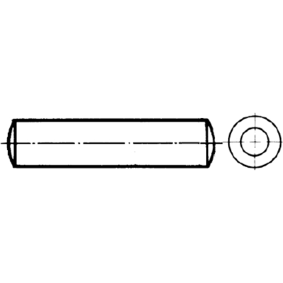 Arvid Nilsson Sylindrisk Pinne Din 7979 Stål (Ubehandlet) M6 × 100 Arvid Nilsson Sylindrisk Pinne Din 7979 Stål (Ubehandlet) M6 × 100