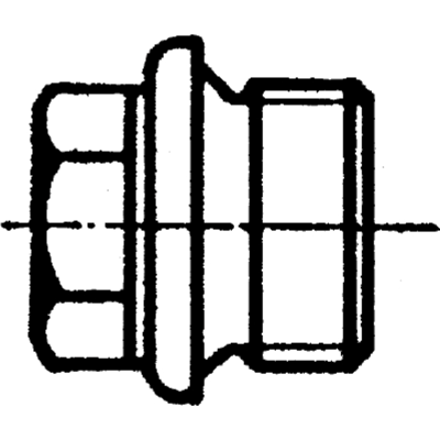 Arvid Nilsson Rørpropp Din 910 Stål (Ubehandlet) Mf45 × 2 Arvid Nilsson Rørpropp Din 910 Stål (Ubehandlet) Mf45 × 2