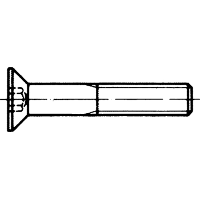 Arvid Nilsson Sekskanthullskrue Iso 10642 Stål (Ubehandlet) M8 × 16 Arvid Nilsson Sekskanthullskrue Iso 10642 Stål (Ubehandlet) M8 × 16