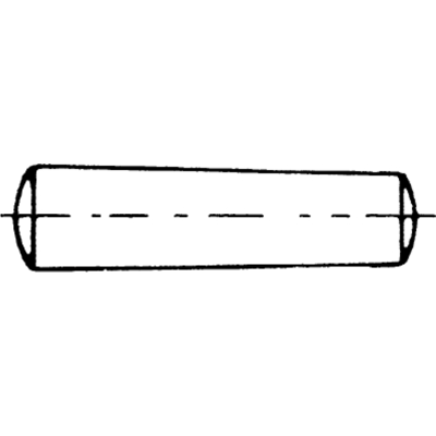 Arvid Nilsson Konisk Pinne Din 1 Stål (Ubehandlet) Ø6 × 90 Arvid Nilsson Konisk Pinne Din 1 Stål (Ubehandlet) Ø6 × 90