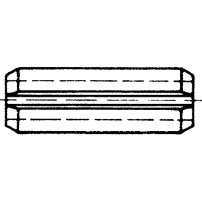 Arvid Nilsson Fjærende Rørpinne Din 1481 Stål (Ubehandlet) Ø2 × 10 Arvid Nilsson Fjærende Rørpinne Din 1481 Stål (Ubehandlet) Ø2 × 10