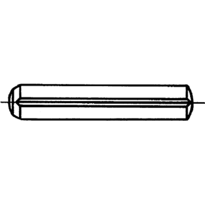 Arvid Nilsson Spennstift Din 1473 Stål (Ubehandlet) Ø12 × 120 Arvid Nilsson Spennstift Din 1473 Stål (Ubehandlet) Ø12 × 120