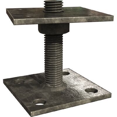Arvid Nilsson Justerbare Stolpesko Varmgalvanisert M20 × 90 Arvid Nilsson Justerbare Stolpesko Varmgalvanisert M20 × 90