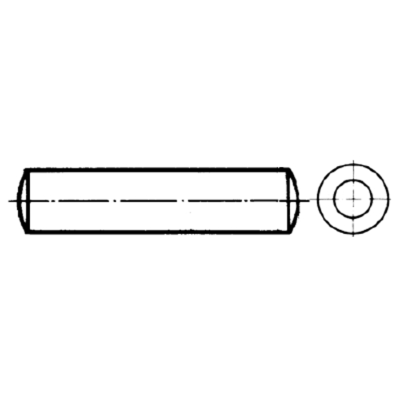 Arvid Nilsson Sylindrisk Pinne Din 7979 Stål (Ubehandlet) M6 × 120 Arvid Nilsson Sylindrisk Pinne Din 7979 Stål (Ubehandlet) M6 × 120