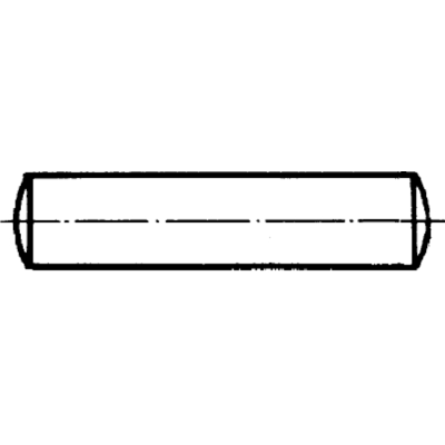 Arvid Nilsson Sylindrisk Pinne Din 7 Rustfritt Stål A4 M6 × 20 Arvid Nilsson Sylindrisk Pinne Din 7 Rustfritt Stål A4 M6 × 20