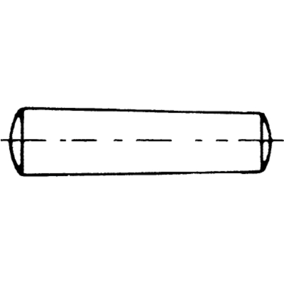 Arvid Nilsson Konisk Pinne Din 1 Stål (Ubehandlet) Ø4 × 14 Arvid Nilsson Konisk Pinne Din 1 Stål (Ubehandlet) Ø4 × 14