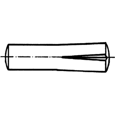 Arvid Nilsson Spennstift Din 1472 Stål (Ubehandlet) Ø8 × 40 Arvid Nilsson Spennstift Din 1472 Stål (Ubehandlet) Ø8 × 40