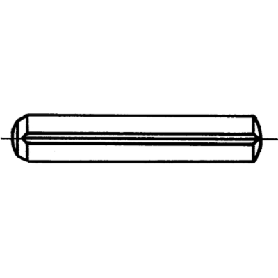Arvid Nilsson Spennstift Din 1473 Stål (Ubehandlet) Ø12 × 120 Arvid Nilsson Spennstift Din 1473 Stål (Ubehandlet) Ø12 × 120
