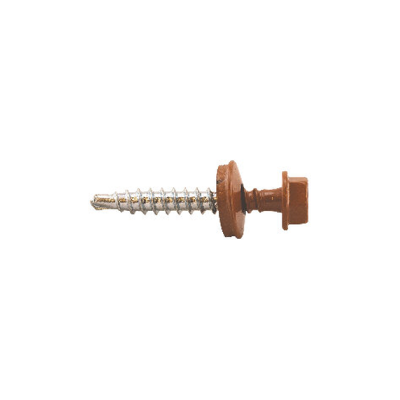 MFT Farmerskrue 4,8 X 35 Mm Mursteinsrød, 50 Stk MFT Farmerskrue 4,8 X 35 Mm Mursteinsrød, 50 Stk