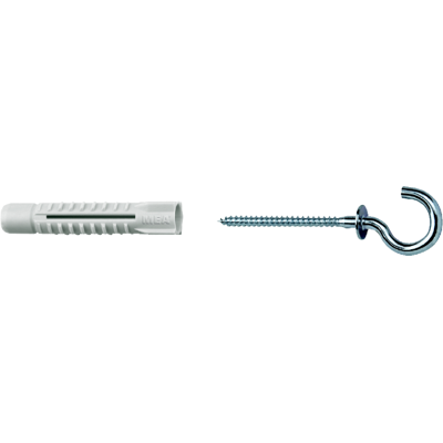 Arvid Nilsson Nylonplugg Elforzinket 8 × 40 Krok Arvid Nilsson Nylonplugg Elforzinket 8 × 40 Krok