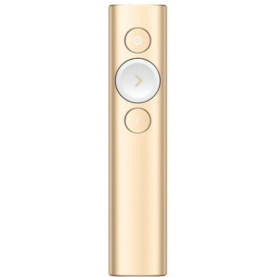 Logitech Spotlight Presentasjonsfjernkontroll, Gull, 1 Stykk, Sen-910-004862 Gull Logitech Spotlight Presentasjonsfjernkontroll, Gull, 1 Stykk, Sen-910-004862 Gull