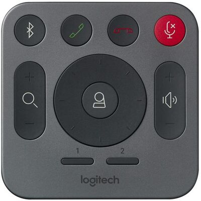 Logitech Rally Fjernkontroll, 1 Stykk, Sen-W128265804 Svart Logitech Rally Fjernkontroll, 1 Stykk, Sen-W128265804 Svart